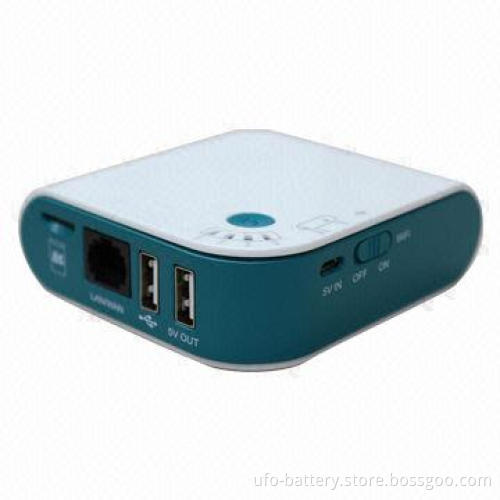Wireless router (WiFi) and portable power banks